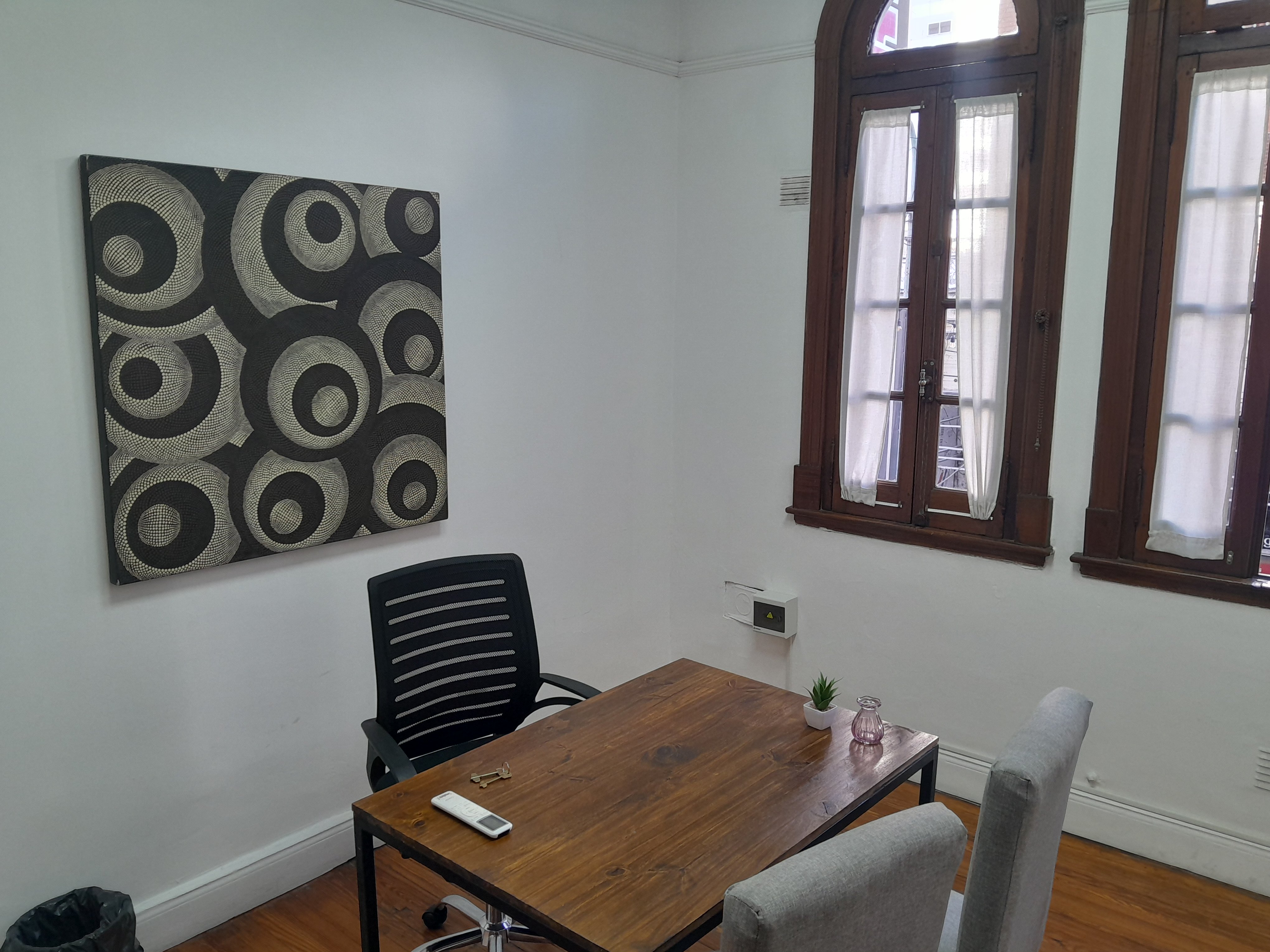 Sala de consulta con clientes